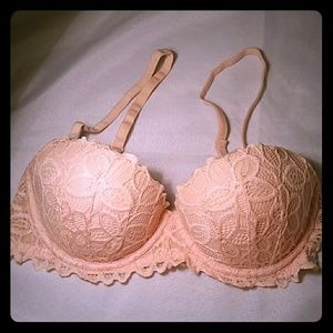 PINK Victoria's Secret Date Push-up Bra 32C